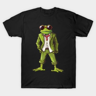 Frog Lovers Funny Gift Froggy Fashion Showdown T-Shirt
